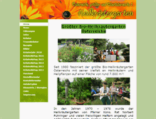 Tablet Screenshot of kraeutergarten-klaffer.at